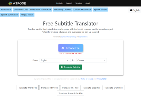 Subtitle Translator With AI