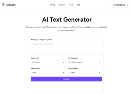 AI Text Generator