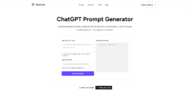 ChatGPT Prompt Generator