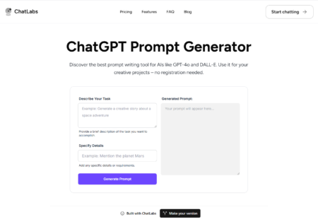 ChatGPT Prompt Generator